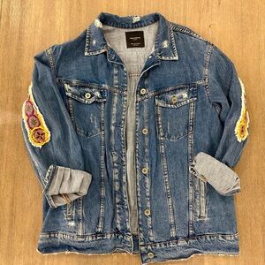 Embroidered Denim Jacket